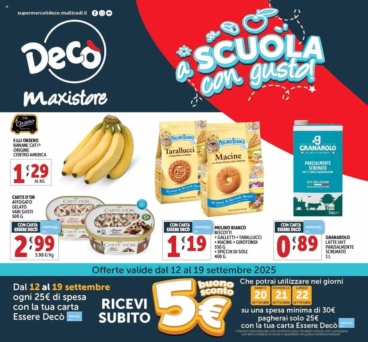 Volantino Decò valido da 12/09/2025 numero di pagina 1