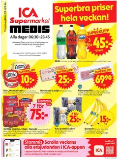 Förhandsgranska reklamblad Stockholm från butik ICA Supermarket gäller från 02/03/2026