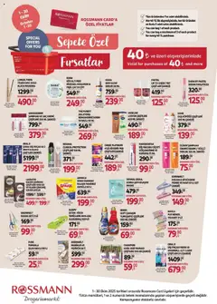 Rossmann İndirim 01.10.2025 - Broşürünün önizlemesi | Strana: 5