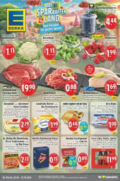 Vorschau von dem Prospekt des Geschäftes Edeka, gültig ab dem 24.09.2025