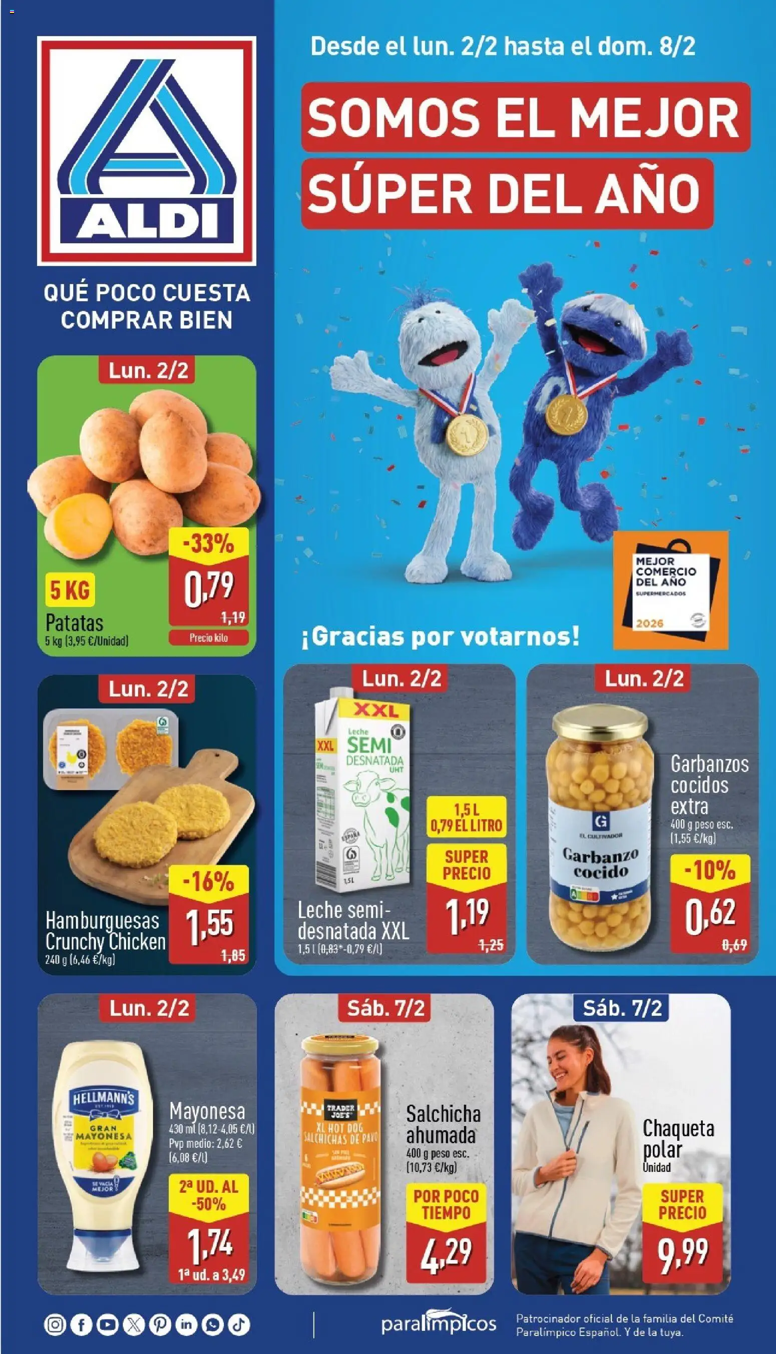 Vista previa del folleto de la tienda Aldi válido desde el 02/02/2026 