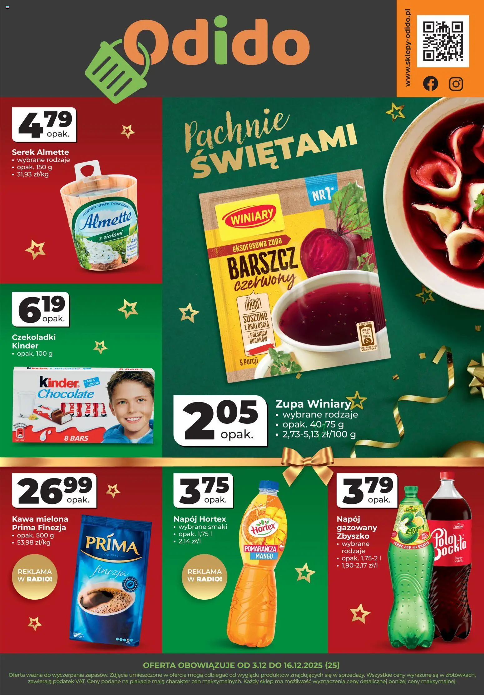 Pogląd gazetki "Wybrane produkty" ze sklepu Odido ważnej od 03.12.2025