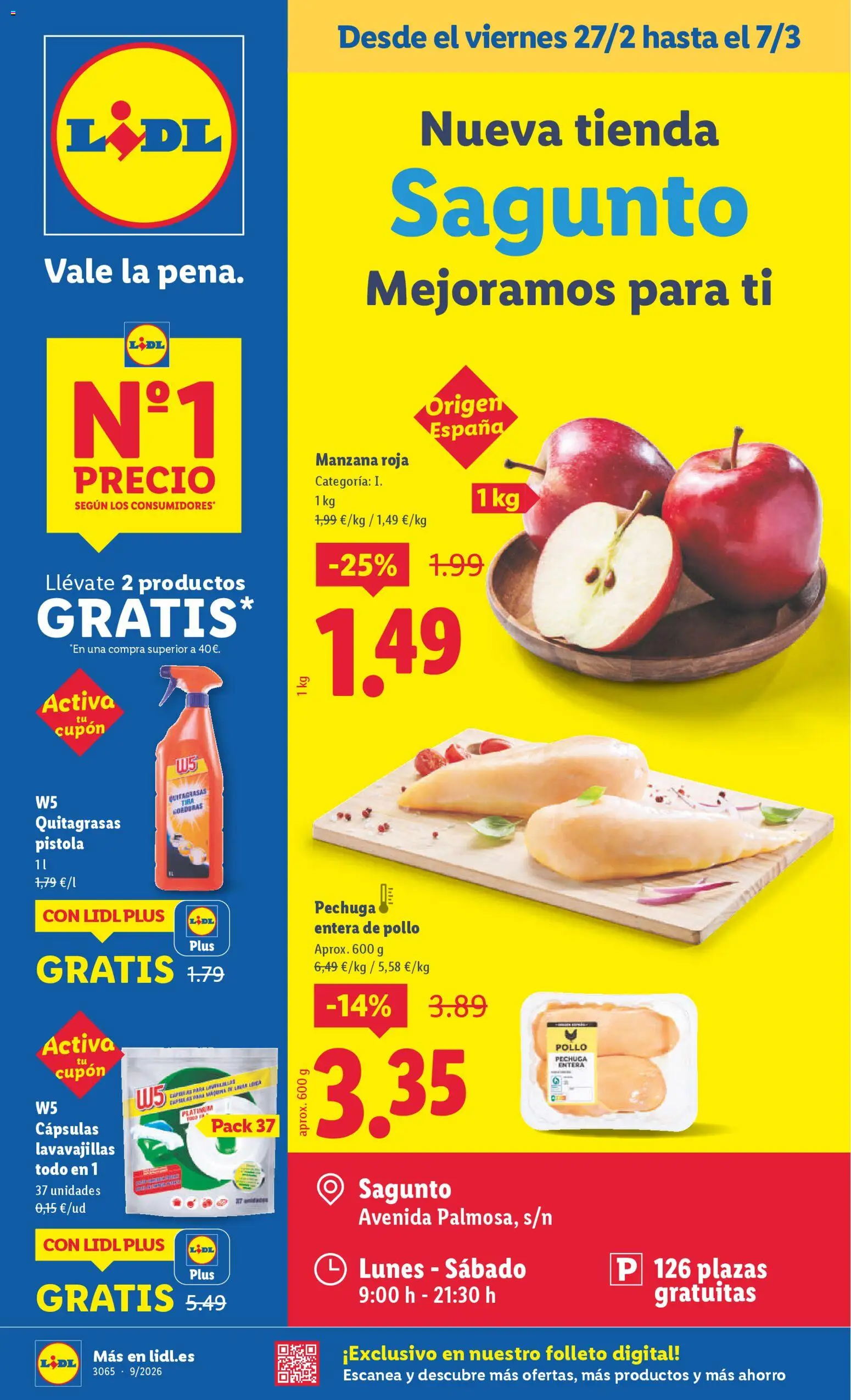 Vista previa del folleto de la tienda Lidl válido desde el 27/02/2026 