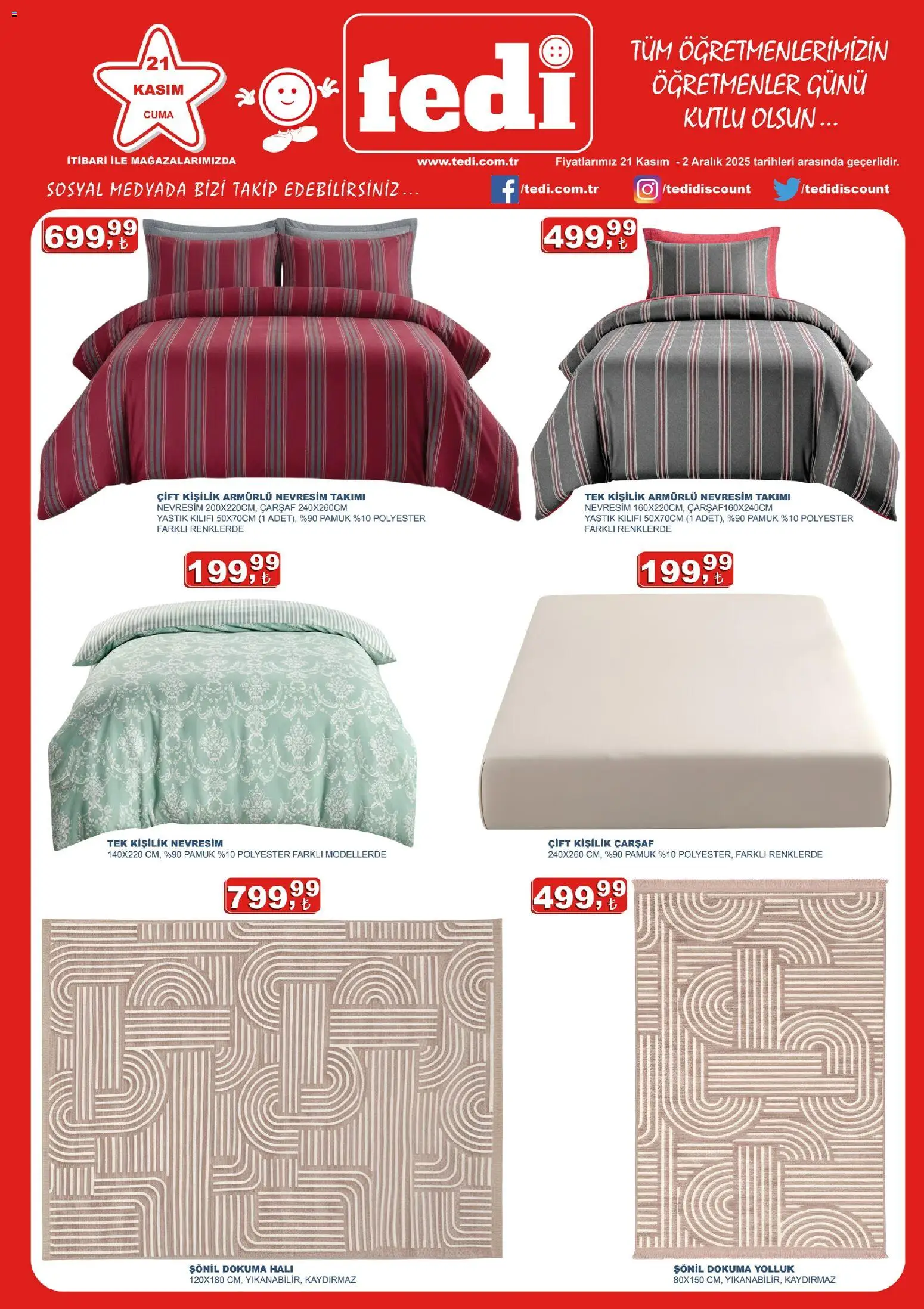 Tedi Katalog 21.11.2025 - Broşürünün önizlemesi