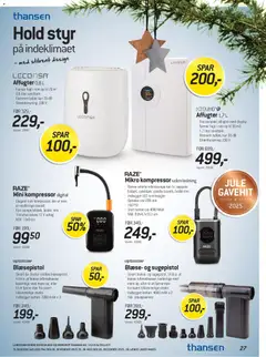 Eksempel på tilbudsavis Black Friday fra butik Thansen gyldig fra 26/11/2025 | Side: 27