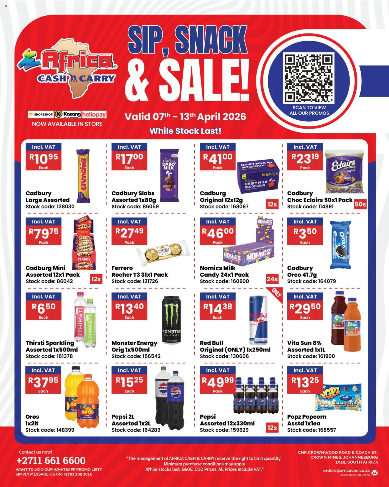 Preview of Africa Cash & Carry flyer valid from 07/04/2026