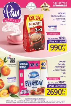 Plus Market - Akciós újság Plus Market megtekintése, amely érvényes 2026.02.19.-től