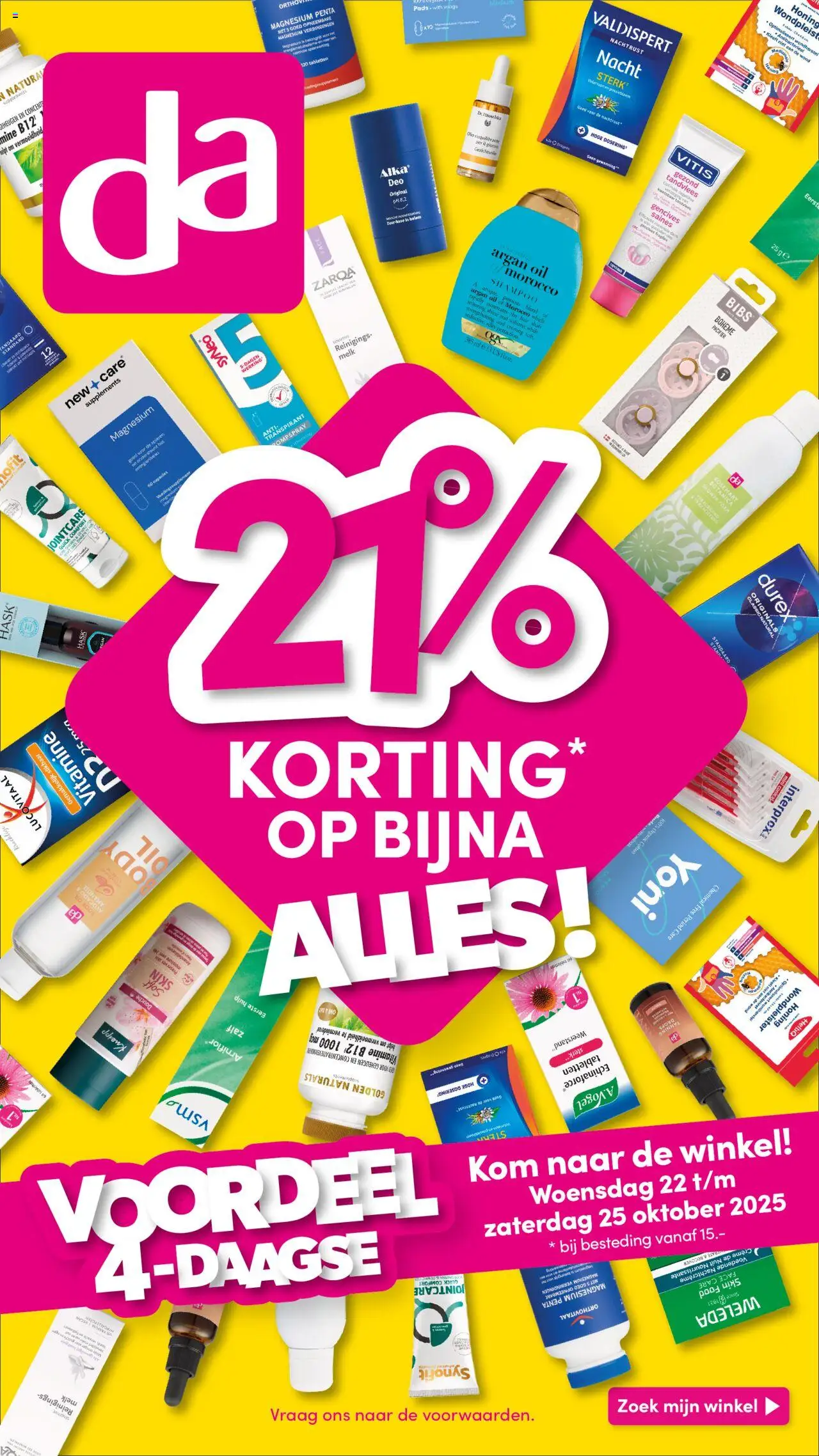 Da shop Voordeelvierdaagse geldig vanaf 22-10-2025 - Paginanummer 1
