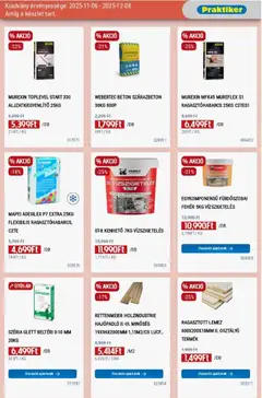 Praktiker - Akciós újság Praktiker megtekintése, amely érvényes 2025.11.06.-től | Oldal: 15