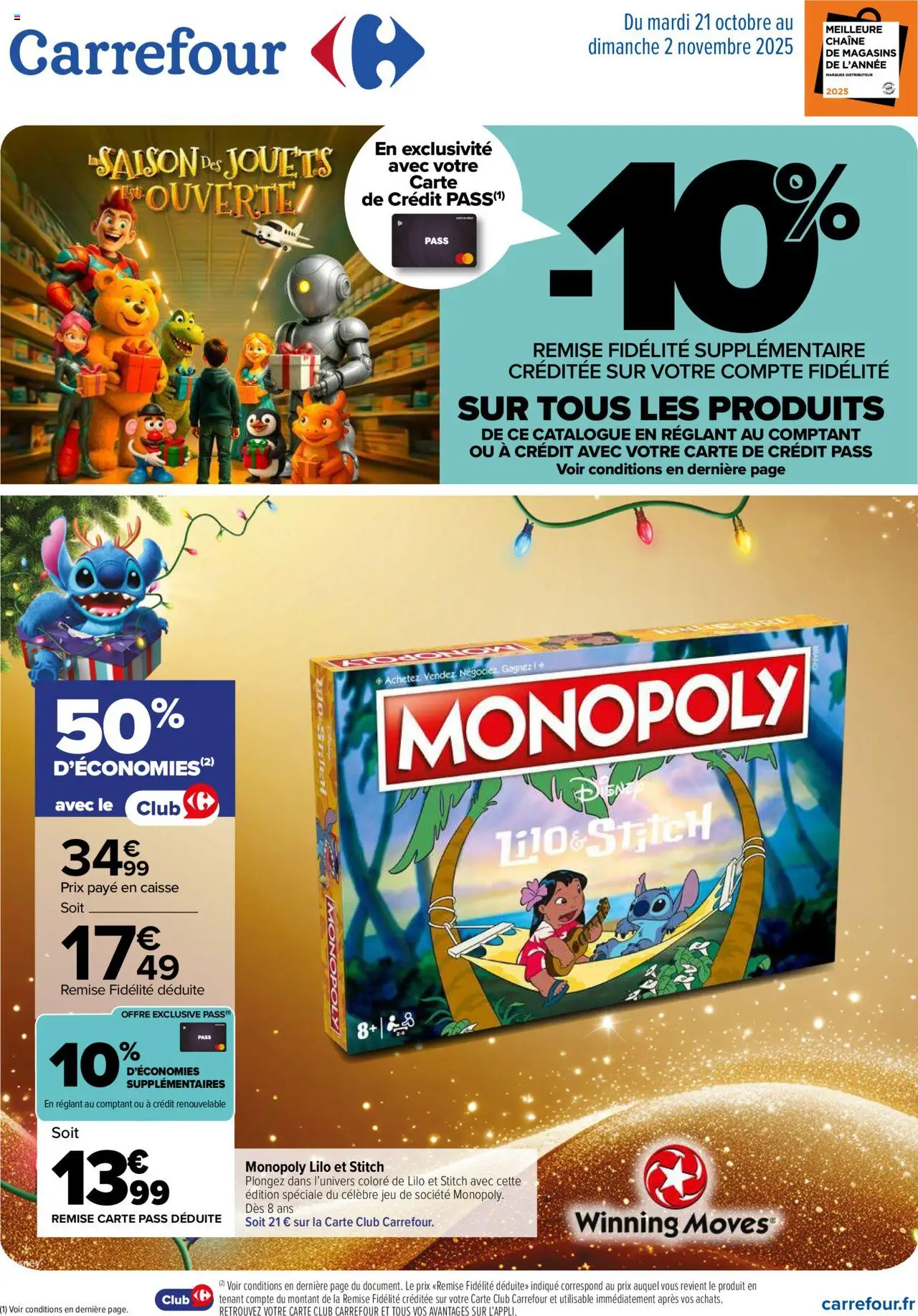 Prospectus de la boutique Carrefour valable du 21/10/2025 - Page numéro 1