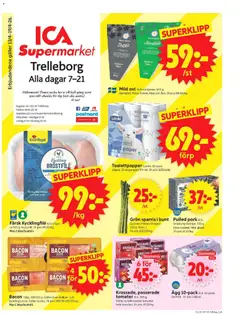 Förhandsgranska reklamblad Trelleborg från butik ICA Supermarket gäller från 13/04/2026