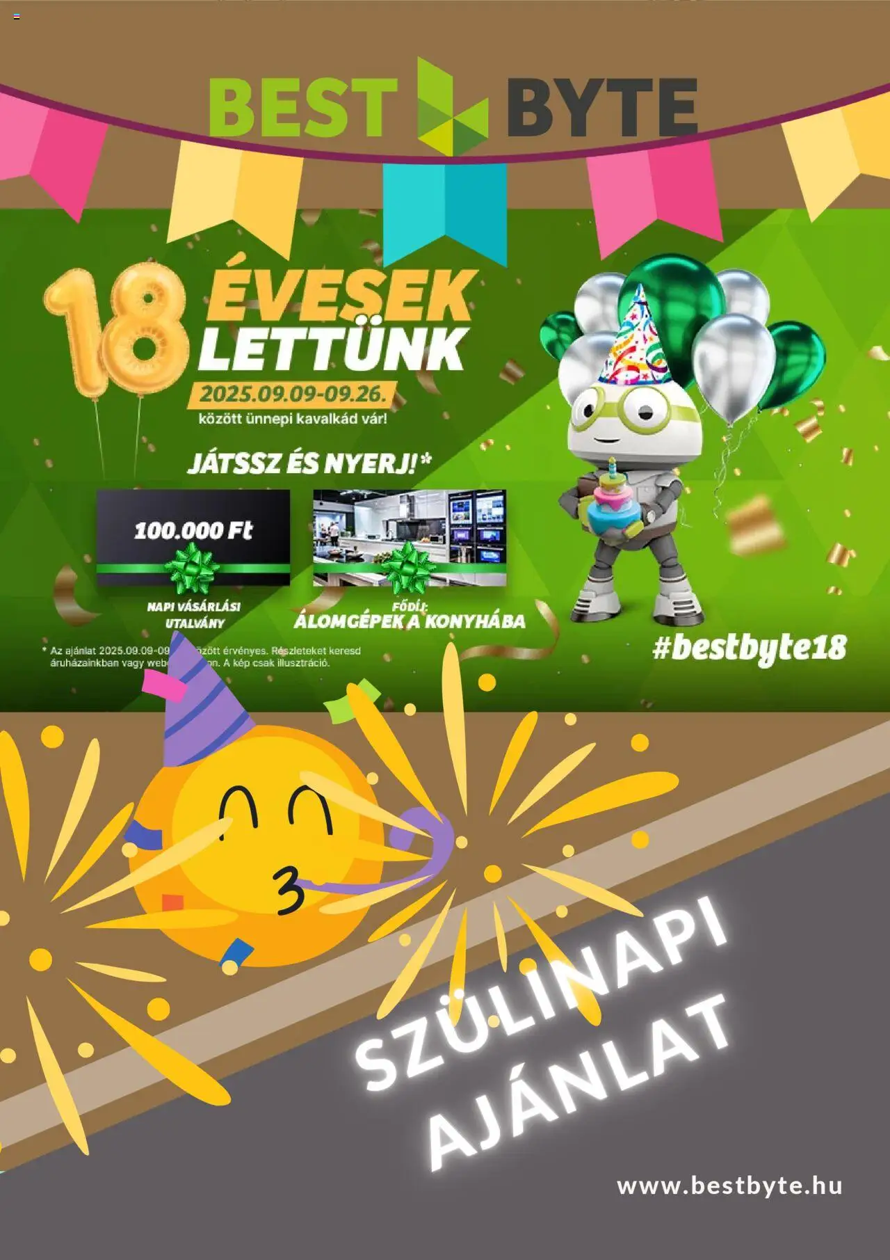 Best Byte aktuális szórólap, érvényes 2025.09.09.-től - 1 oldal
