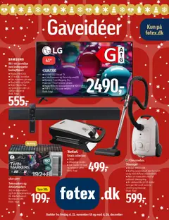 Eksempel på tilbudsavis Gaveidéer fra butik Føtex gyldig fra 21/11/2025