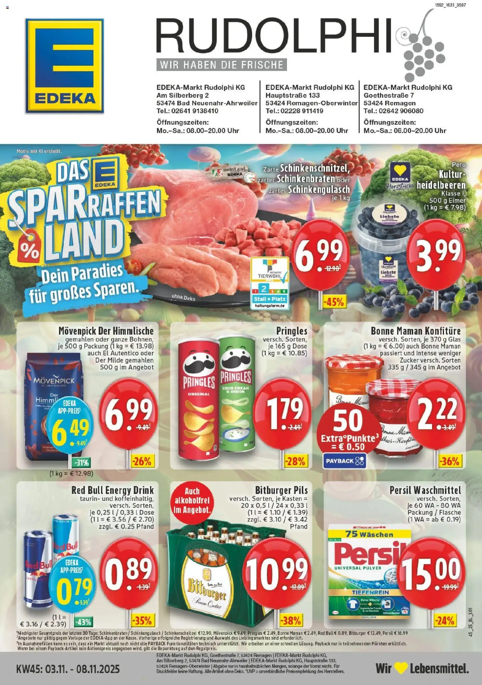 Vorschau von dem Prospekt des Geschäftes Edeka, gültig ab dem 02.11.2025