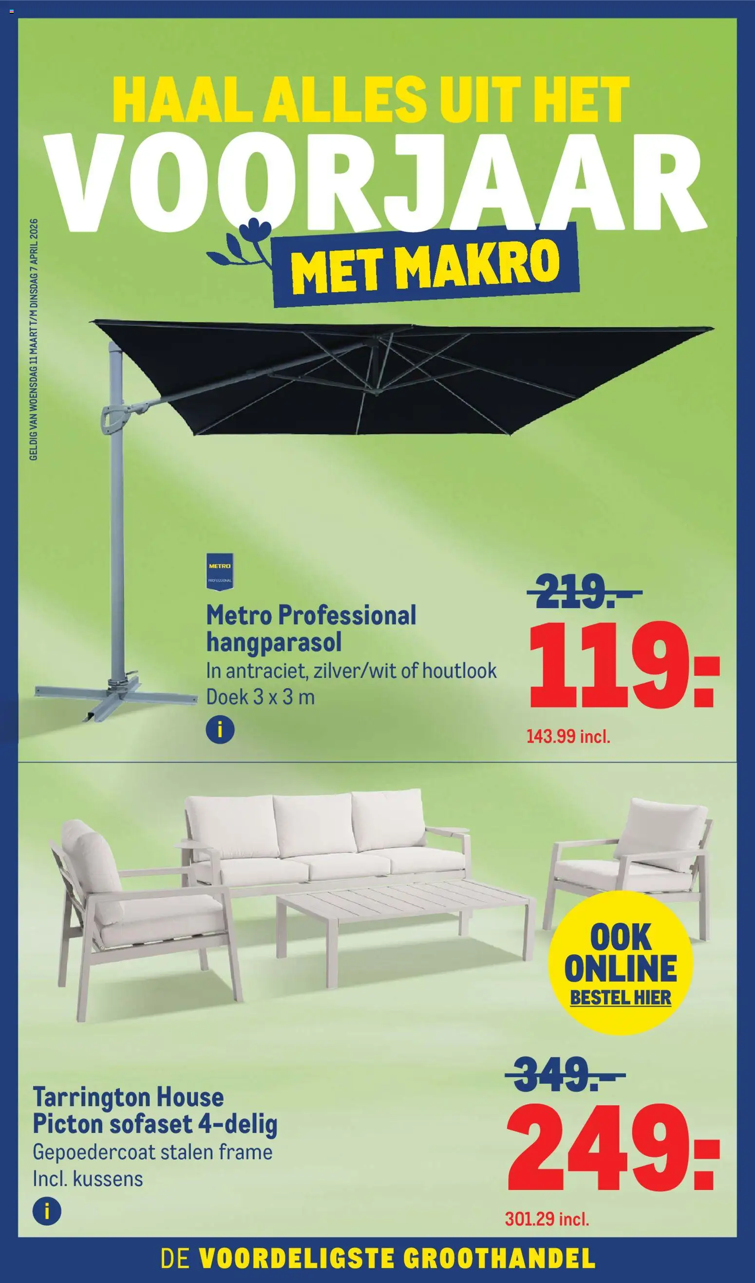 Voorbeeld van Makro folder - Voorjaar van winkel Makro geldig vanaf 11-03-2026