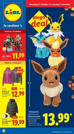 Voorbeeld van Non Food folder week 44 van winkel Lidl geldig vanaf 27-10-2025