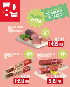 Pregled Metalac Proleter kataloga - važi od 06.04.2026