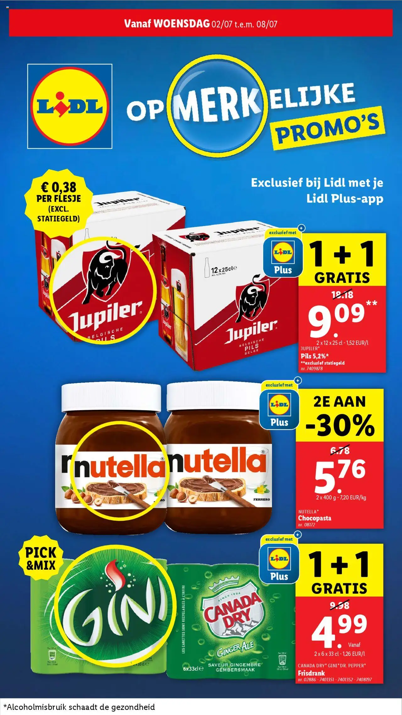 Lidl shop Folder week 27 geldig vanaf 02/07/2025 - Paginanummer 1