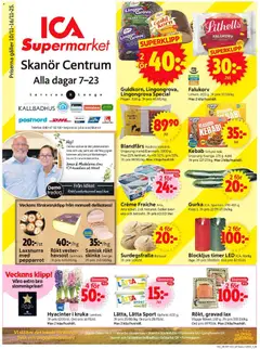 Förhandsgranska reklamblad Skanör från butik ICA Supermarket gäller från 10/11/2025