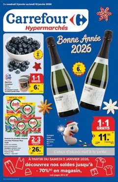 Prévisualisation de Publicité du magasin Carrefour formulaire valide 02/01/2026