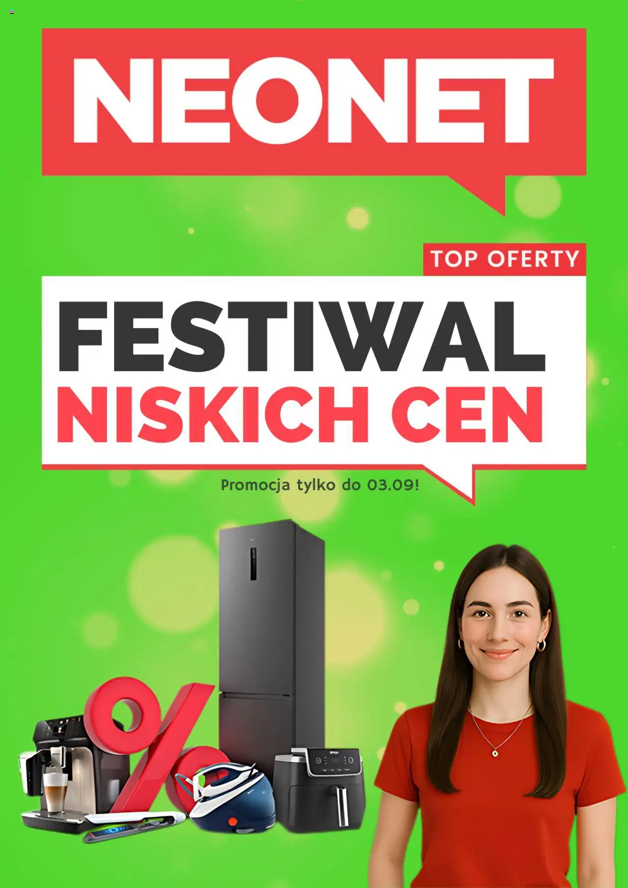 Neonet Promocje od 21.08.2025 - Nowa Gazetka - Numer strony 1
