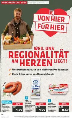 Vorschau von dem Prospekt des Geschäftes Kaufland, gültig ab dem 22.01.2026