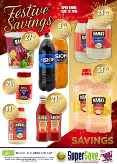 Preview of Super Save flyer valid from 10/12/2025 | Page: 31