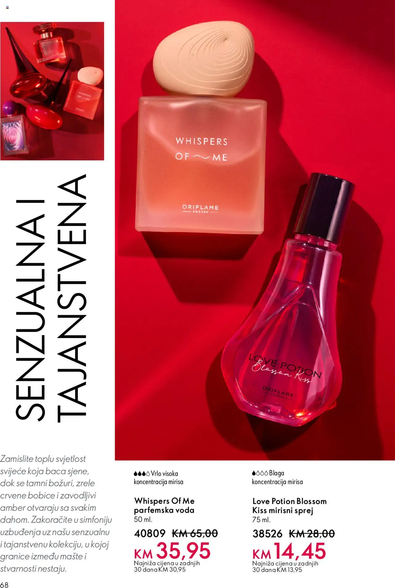 Pregled letka Katalog trgovine Oriflame vrijedi od 2025.10.08