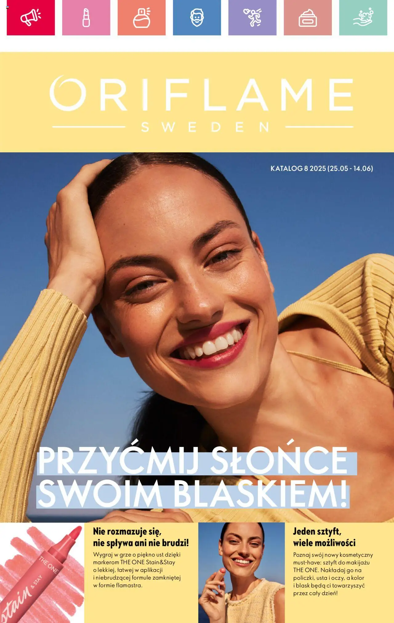 Oriflame Katalog 8 2025 od 25.05.2025 - Nowa Gazetka - Numer strony 1