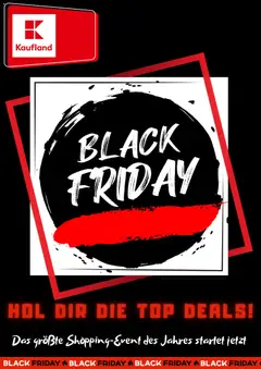Vorschau der Angebote: Kaufland Black Friday gültig ab 13.11.2025