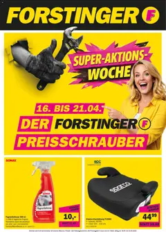 Vorschau der Angebote: Forstinger Forstinger Flugblatt gültig ab 16.04.2026