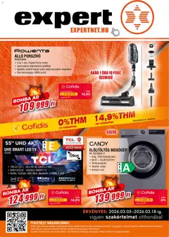 Expert - Expert akciós újság megtekintése, amely érvényes 2026.03.05.-től