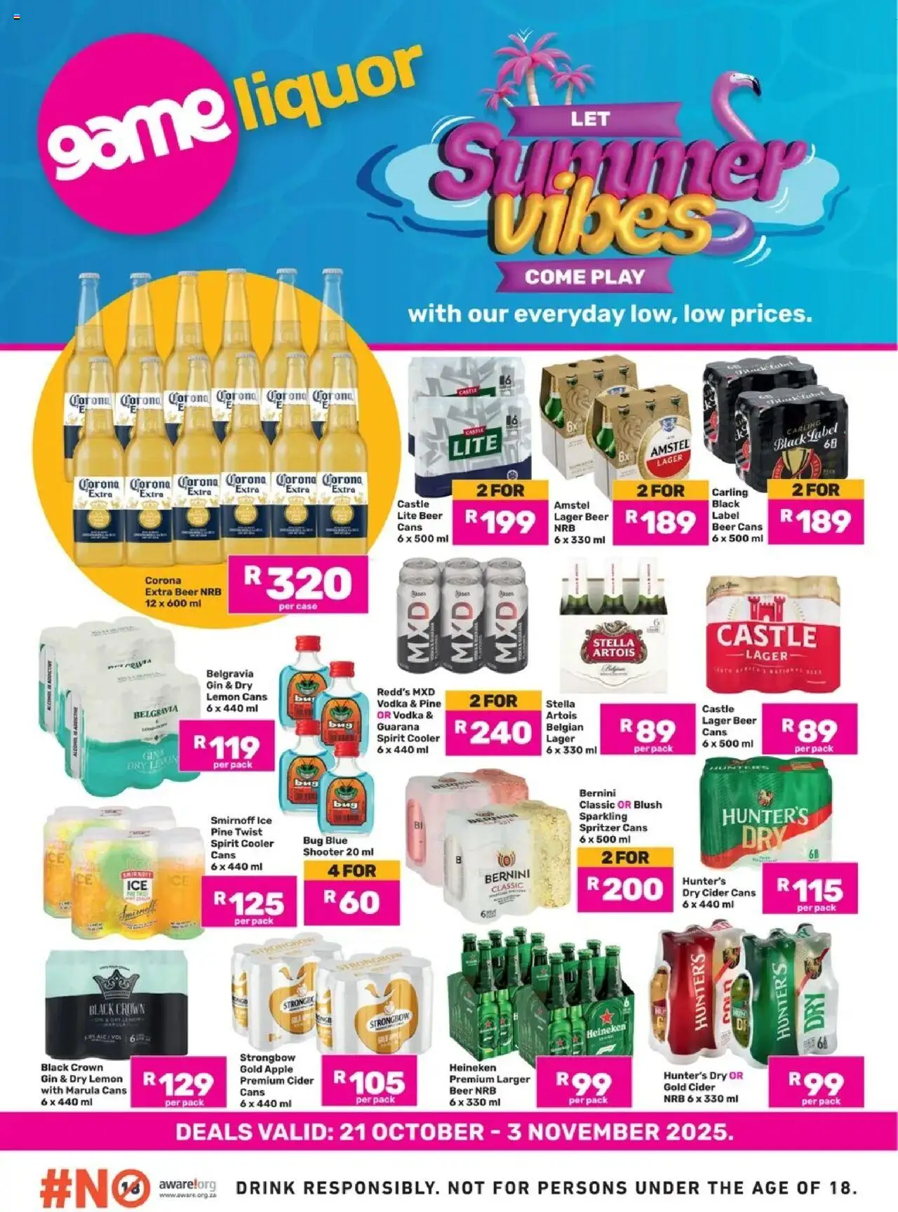 Game Let Summer Vibes Come Play Liquor from 21/10 - 03/11/2025 > Promotions