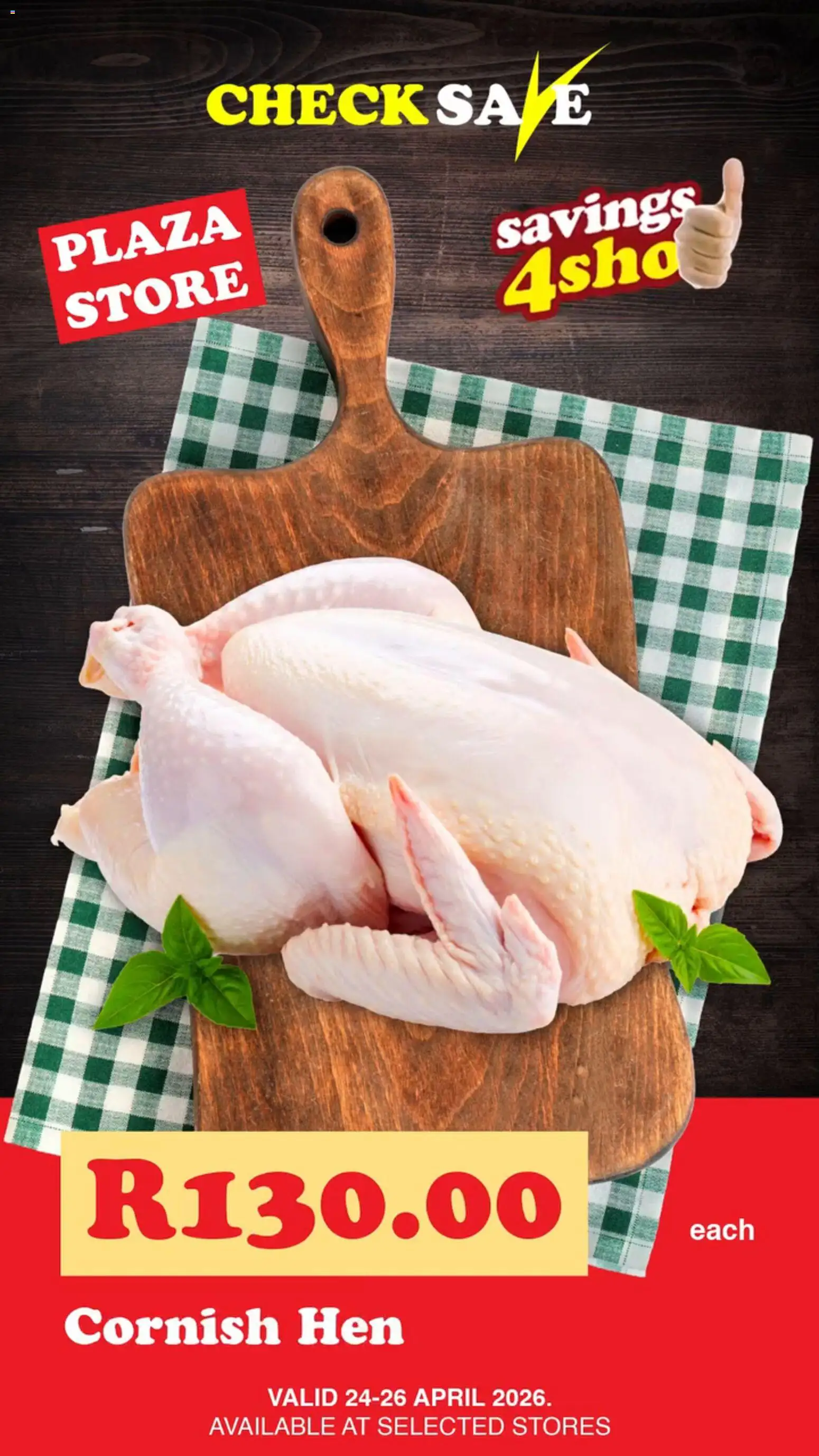 Preview of Check Save flyer valid from 26/04/2026