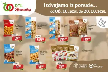Pregled Metalac Proleter kataloga - važi od 08.10.2025