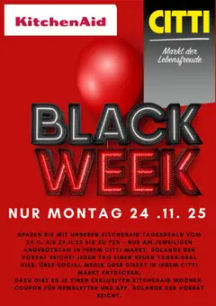 Vorschau von dem Prospekt des Geschäftes CITTI Markt, gültig ab dem 24.11.2025