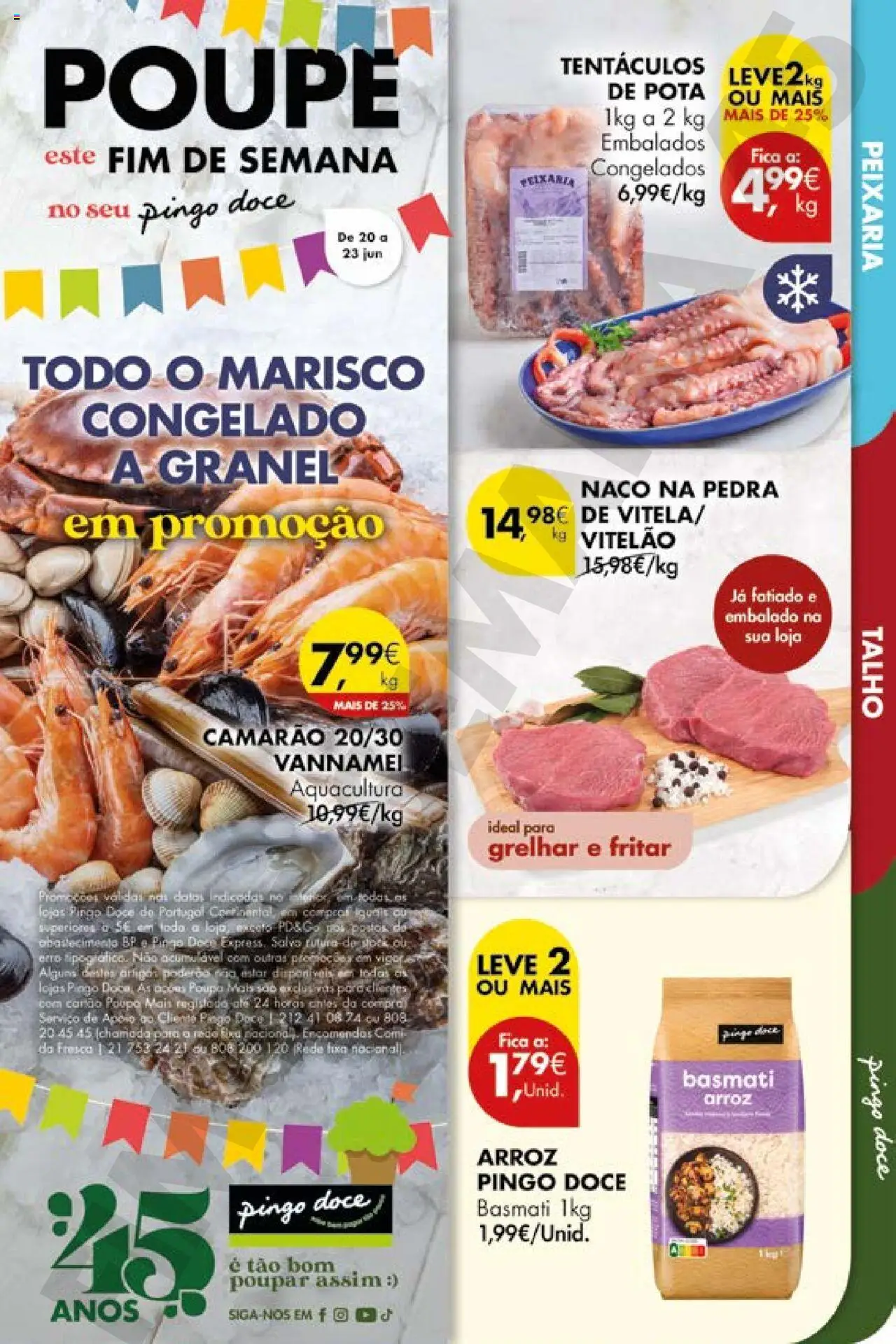 Pingo Doce Folheto de 20/06/2025 - catálogo esta semana - página 1