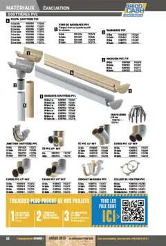Prévisualisation de Catalogue du magasin Brico Cash formulaire valide 04/04/2025 | Page: 22
