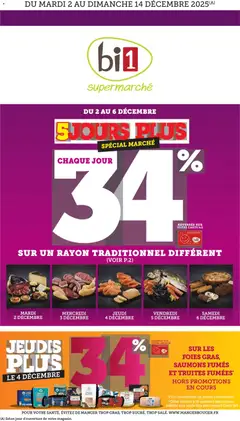 Prévisualisation de Catalogue spécial marché du magasin bi1 formulaire valide 02/12/2025