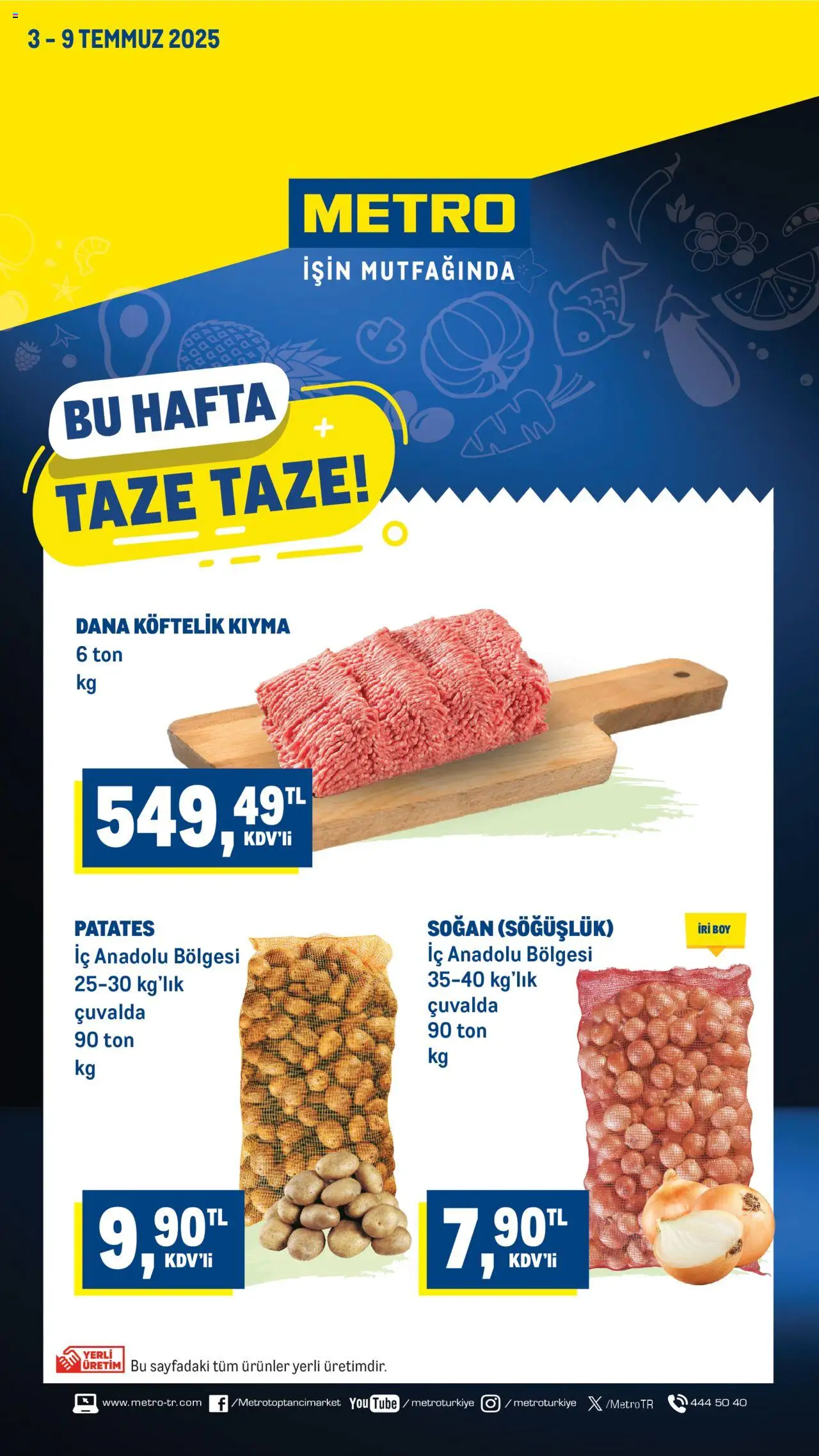 Metro Katalog (03 - 09 Temmuz 2025) - Sayfa numarası 1
