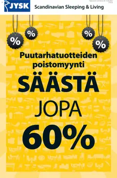 Kaupan JYSK Tarjoukset esikatselu, voimassa 24/07/2025