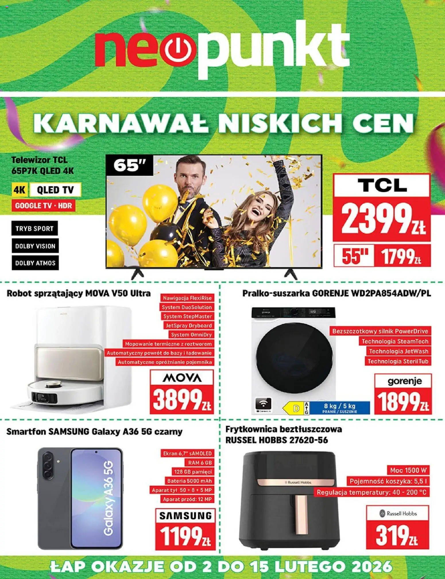 Pogląd gazetki "Gazetka" ze sklepu Neopunkt ważnej od 02.02.2026