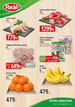 Reál - Bevásárló hétvége - Kisalföld megtekintése, amely érvényes 2025.12.04.-től