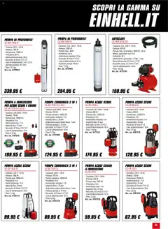 Anteprima dell'opuscolo Attuale volantino dal negozio Einhell valido da 01/10/2025 | Pagina: 31