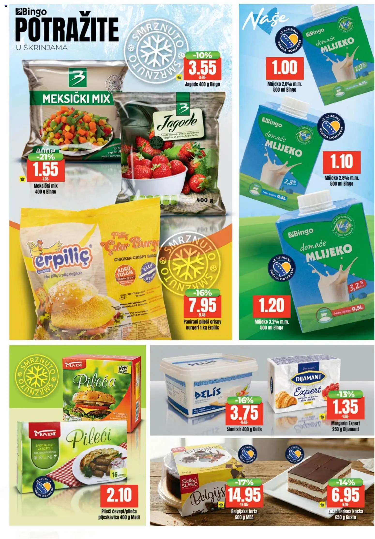 Pregled letka Katalog trgovine Bingo vrijedi od 2026.01.06