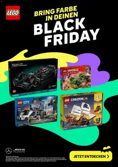 Vorschau der Angebote: Entdecke Lego: Black Friday gültig ab 21.11.2025