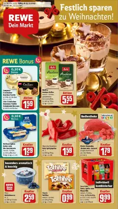 Vorschau von dem Prospekt des Geschäftes Rewe, gültig ab dem 15.12.2025