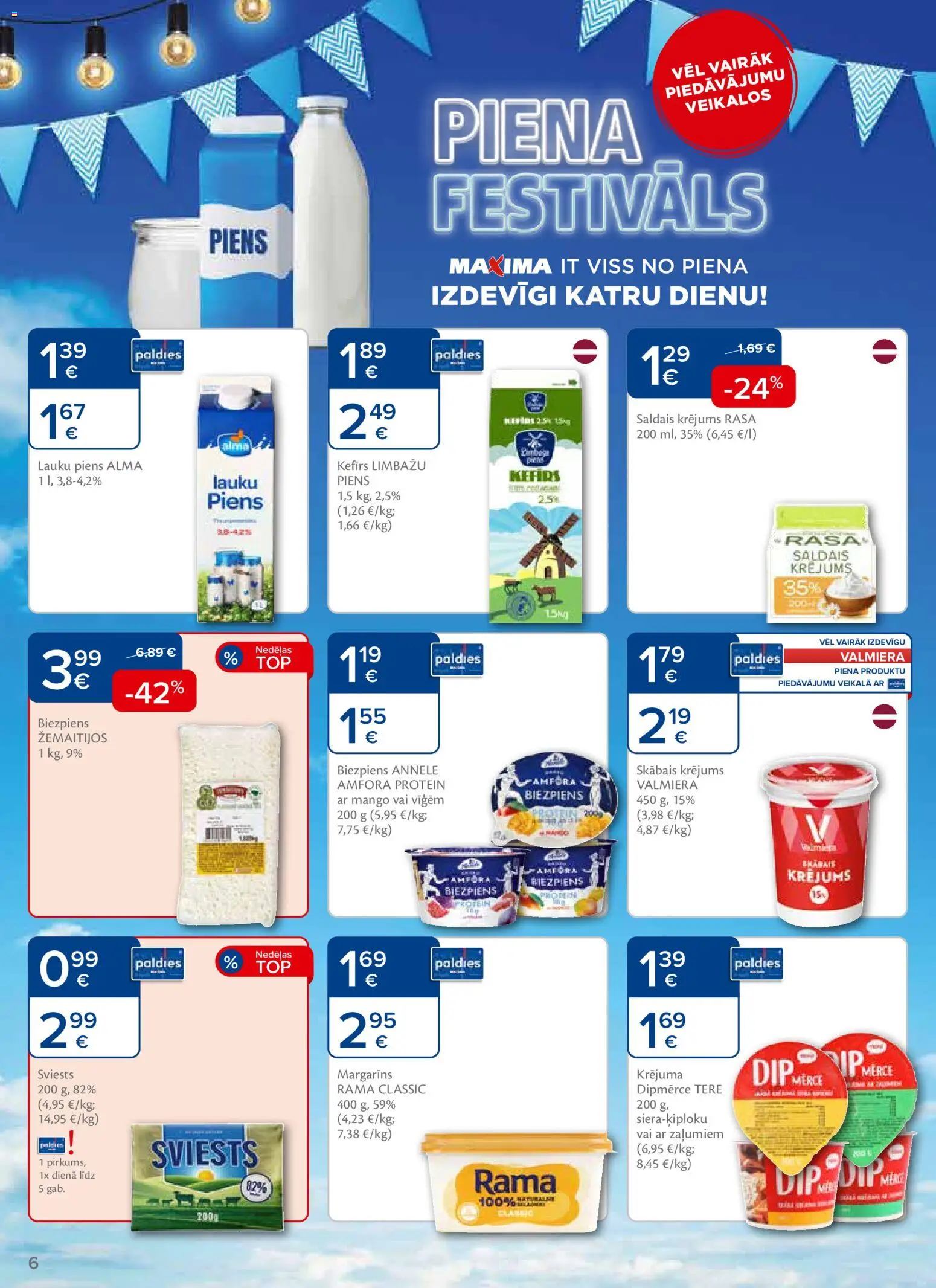 Skatīt Maxima akciju bukletu, derīgs no 2026.01.06