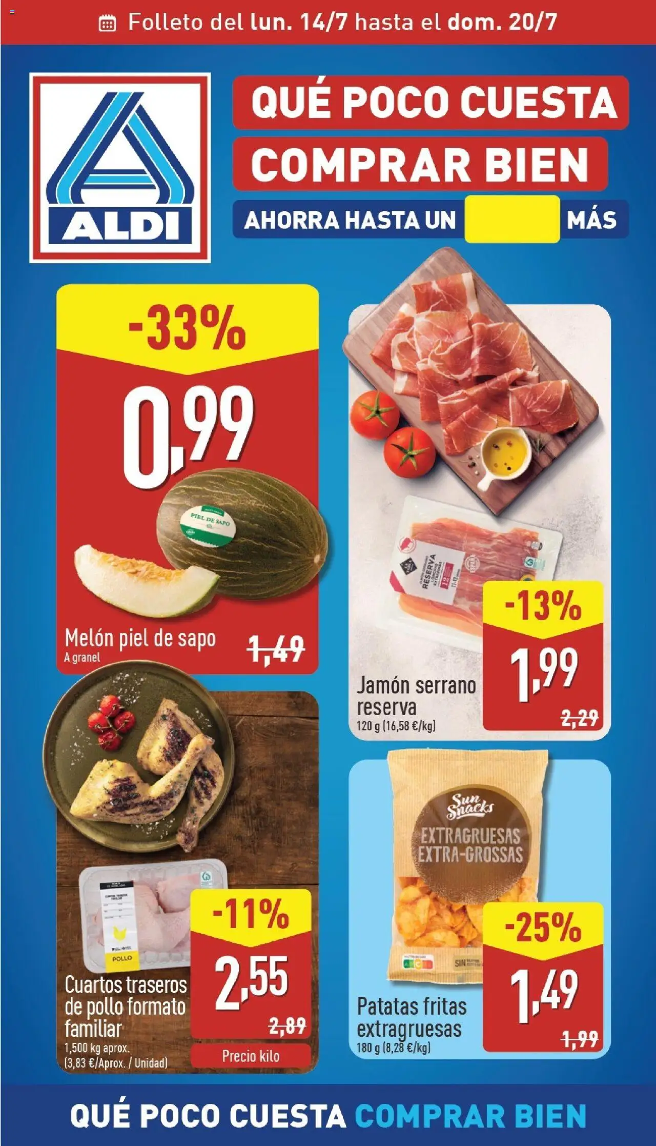 Aldi folleto 14/07 - 20/07/2025 >> Catálogo Península