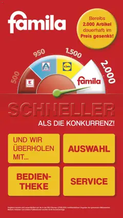 Vorschau von dem Prospekt des Geschäftes Famila Nordwest, gültig ab dem 06.06.2025